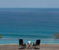 Villa Pandawa Cliff Estate - Villa Rose, Piscine à débordement